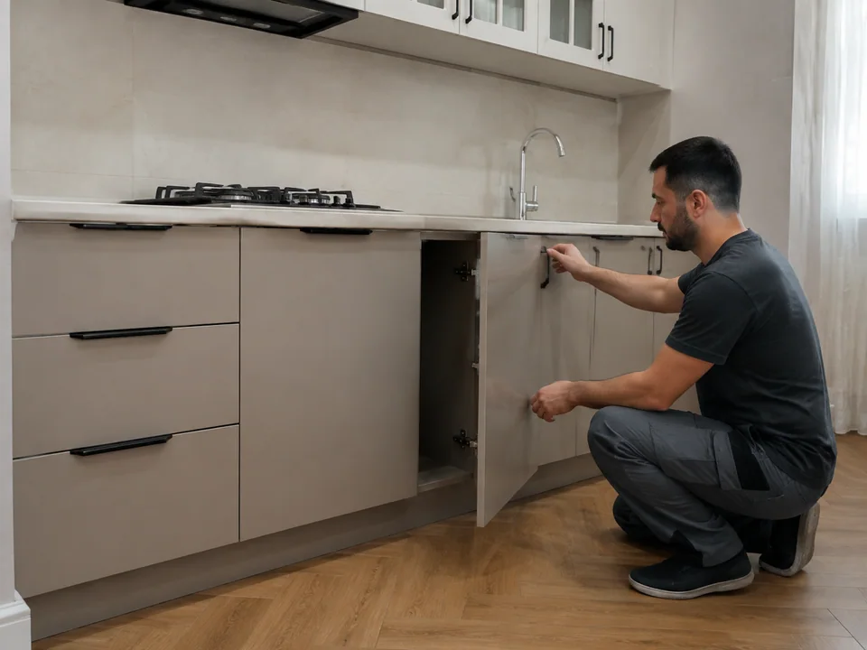 Sumqayıt ərazisində Mətbəx mebeli təmiri üzrə görülmüş iş