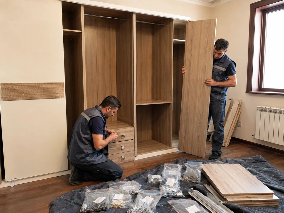 Mebelin sökülməsi və quraşdırılması